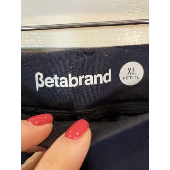 Betabrand Womens Dress Pant Yoga Pants Petite Size XL Blue Career Stretch Comfor - Picture 2 of 7